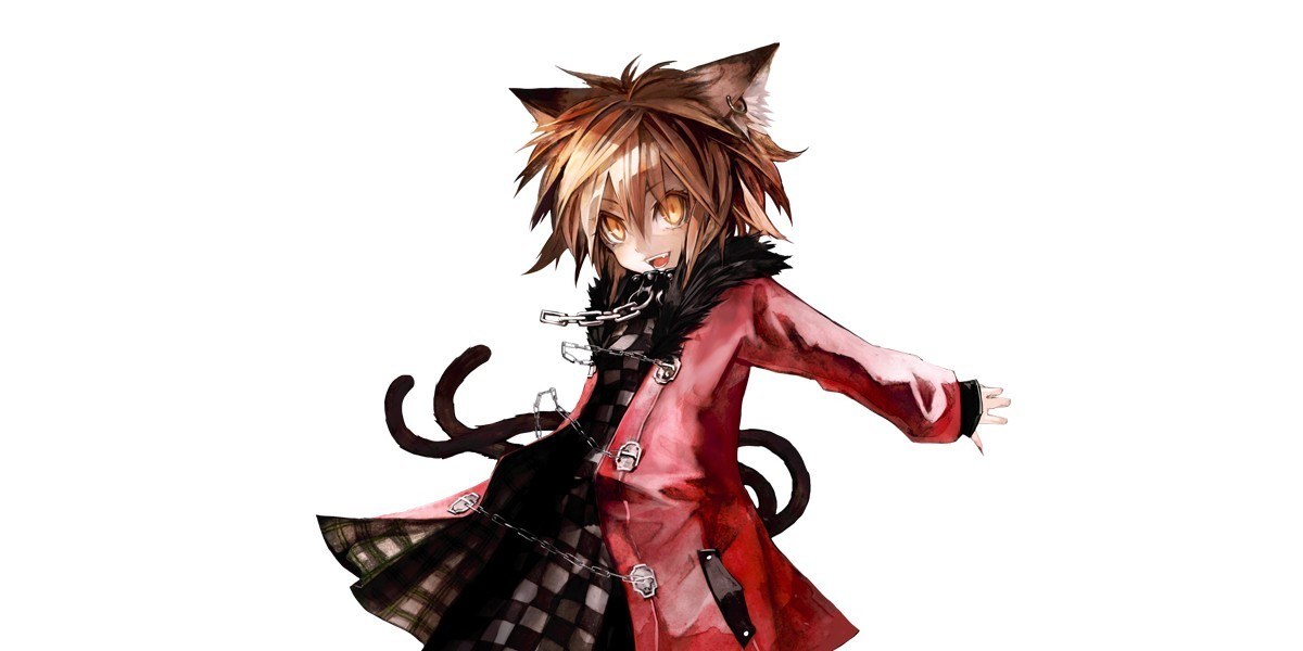 anime character with cat ears