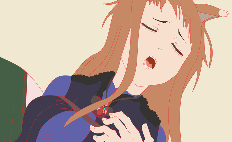 anime character with cat ears
