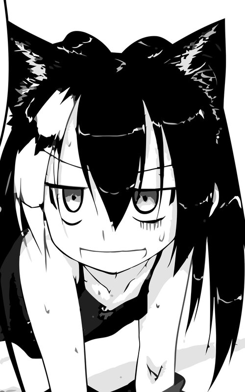anime character with cat ears