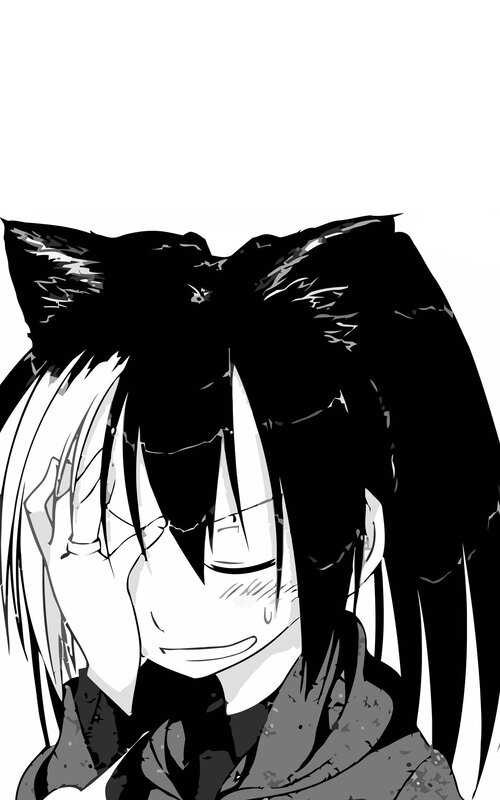 anime character with cat ears