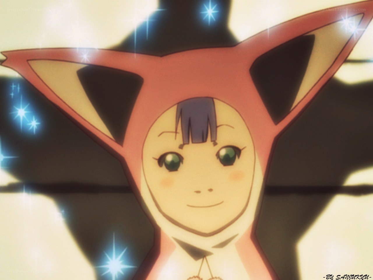 anime character with cat ears