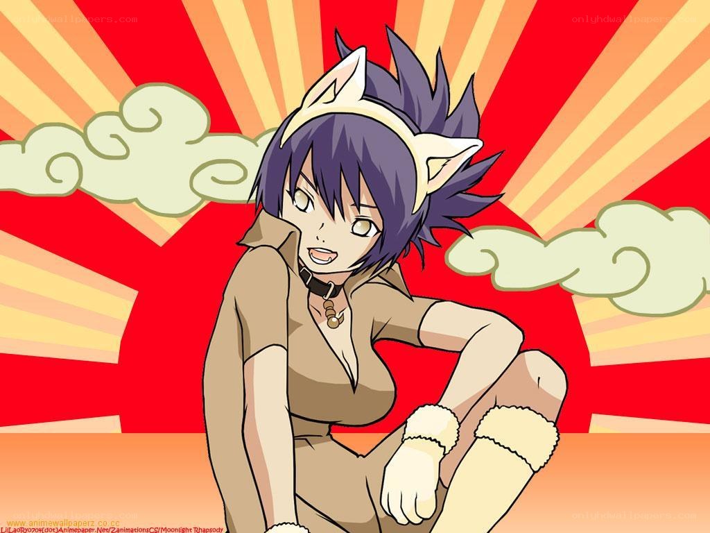 anime character with cat ears