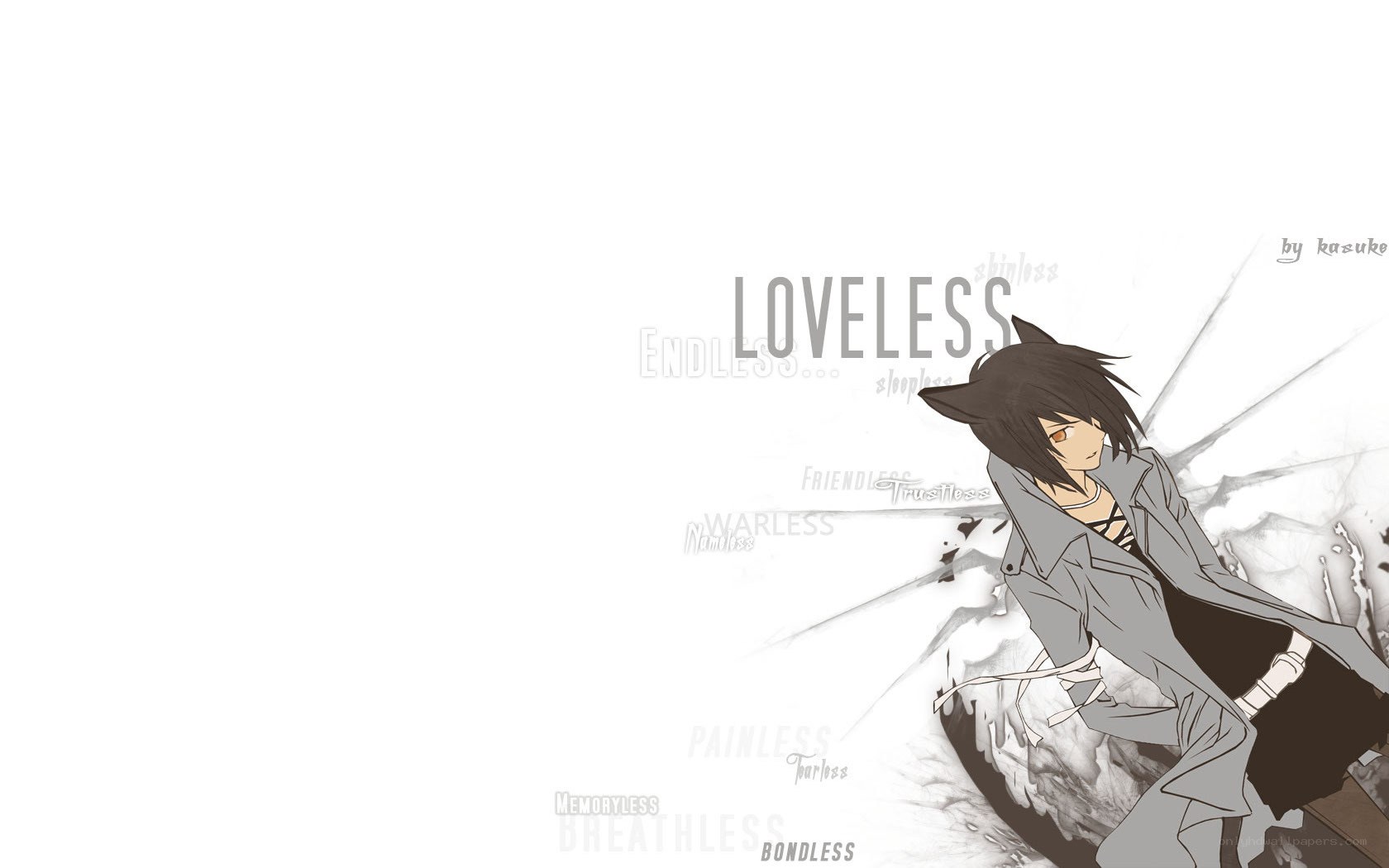 anime character with cat ears