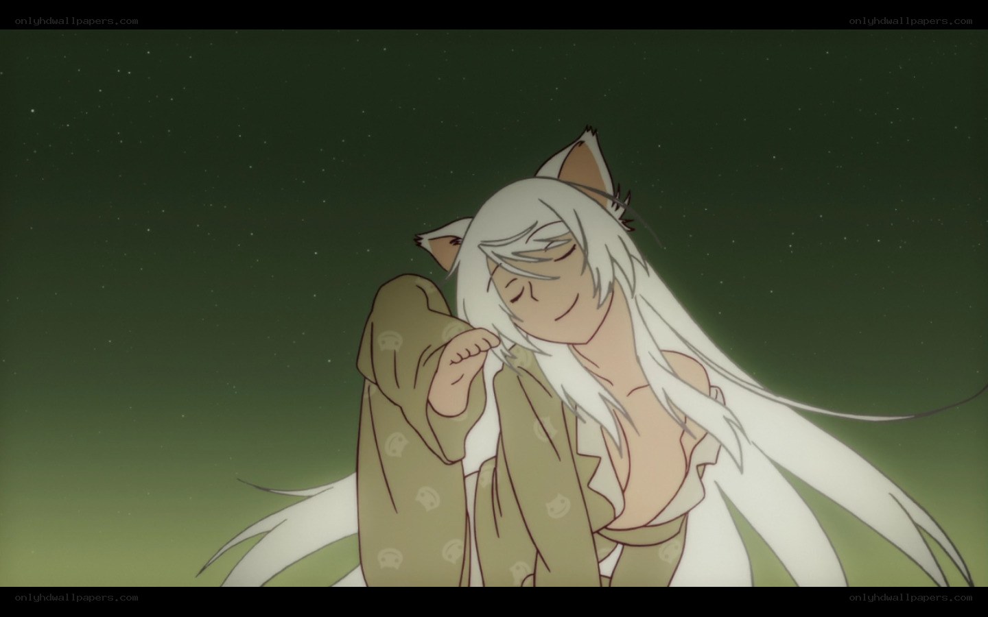 anime character with cat ears