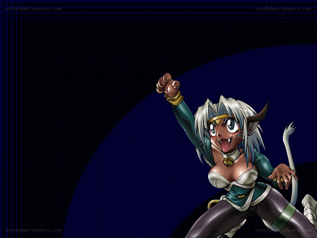 anime character with cat ears