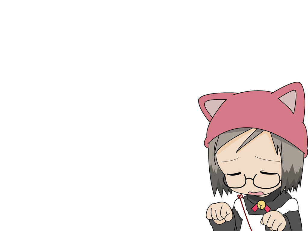 anime character with cat ears