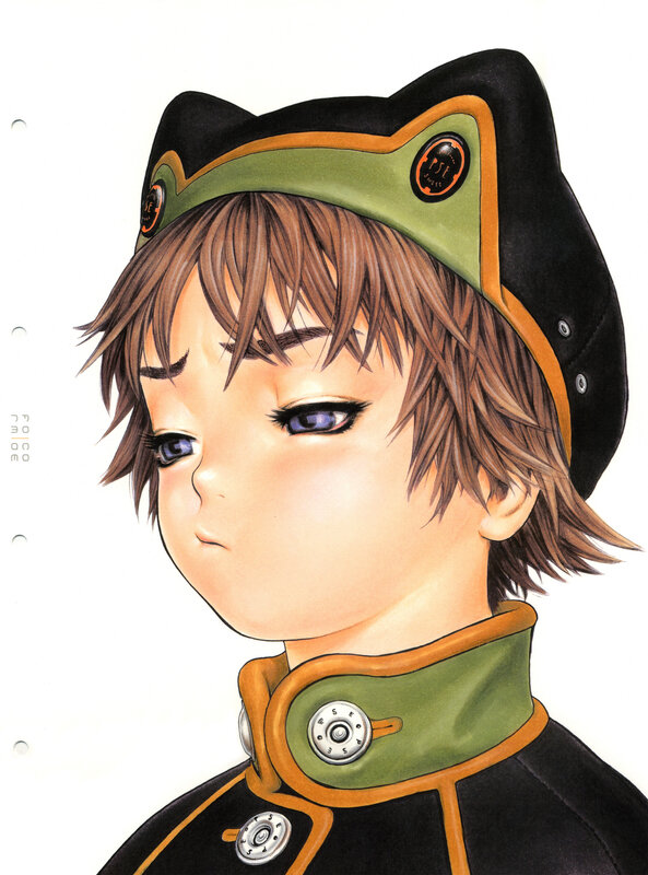 anime character with cat hat
