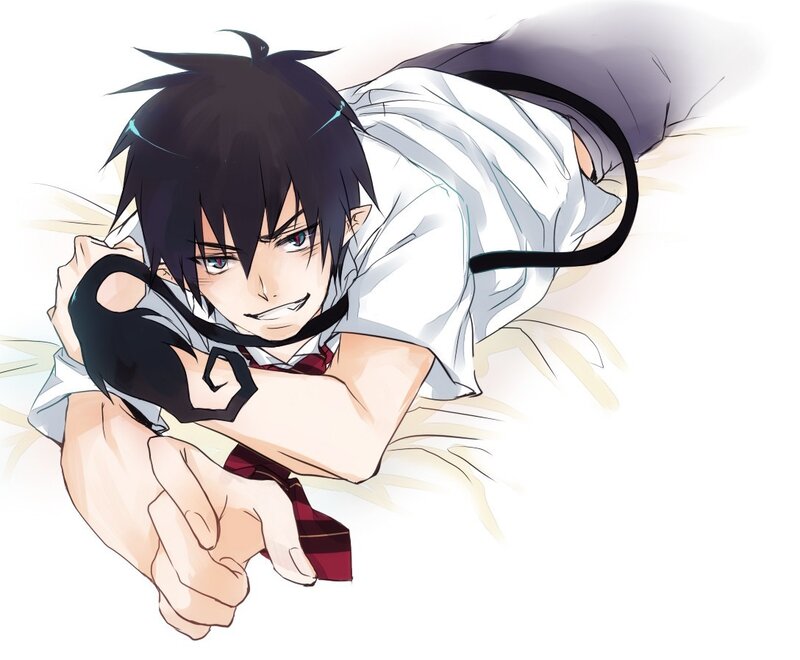 anime character with cat tail