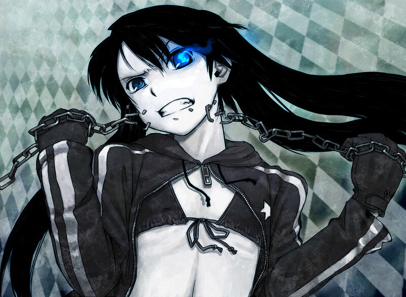 Anime character with chains
