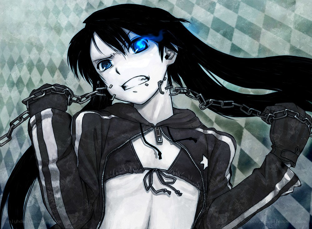 Anime character with chains