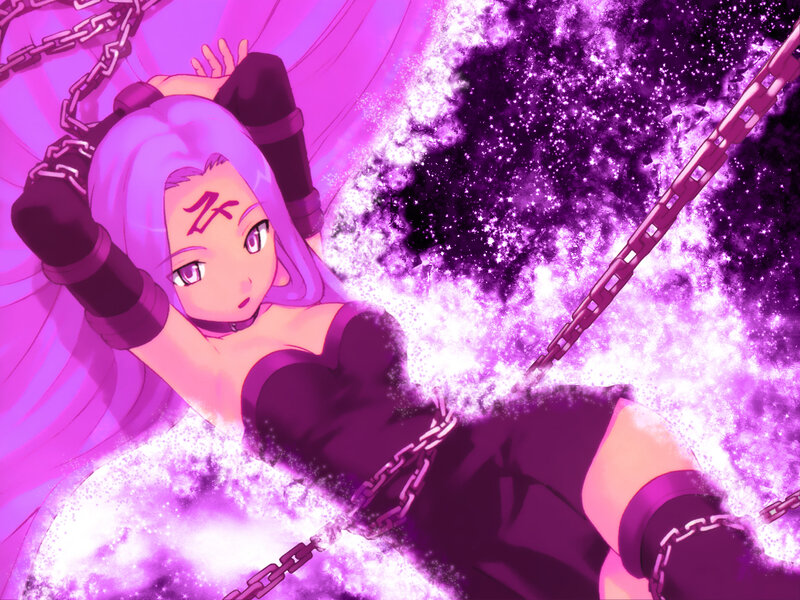 Anime character with chains