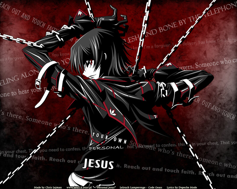Anime character with chains