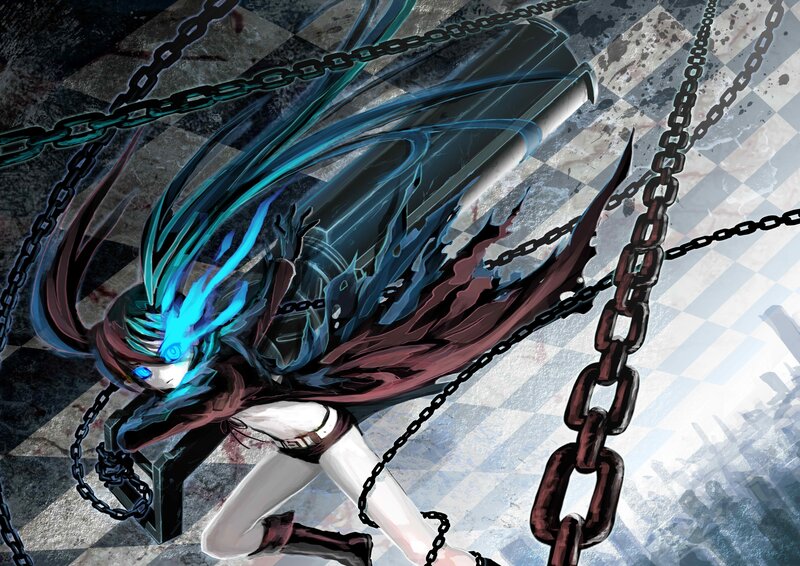 Anime character with chains
