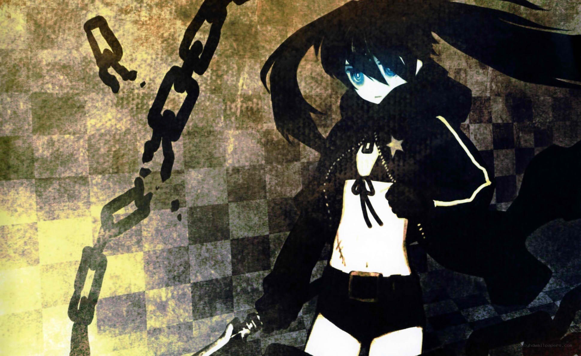 Anime character with chains