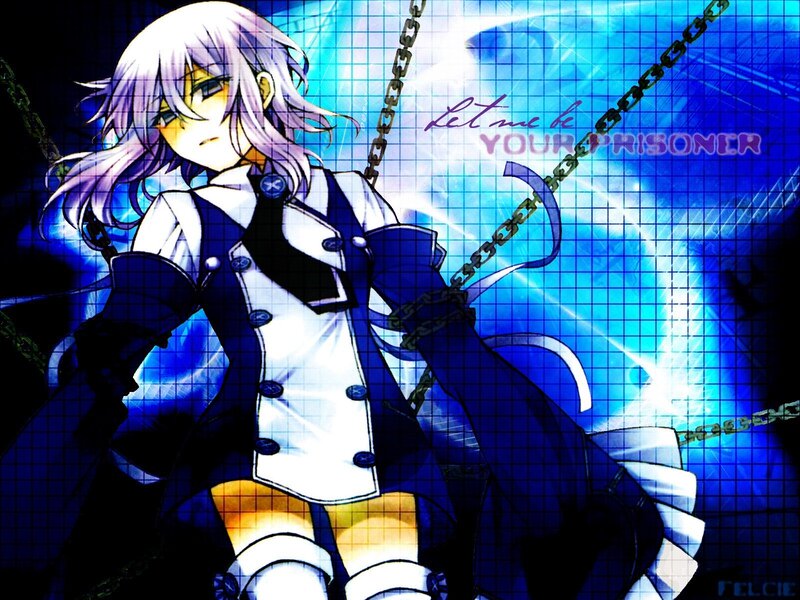 anime character with chains