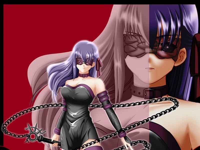 Anime character with chains