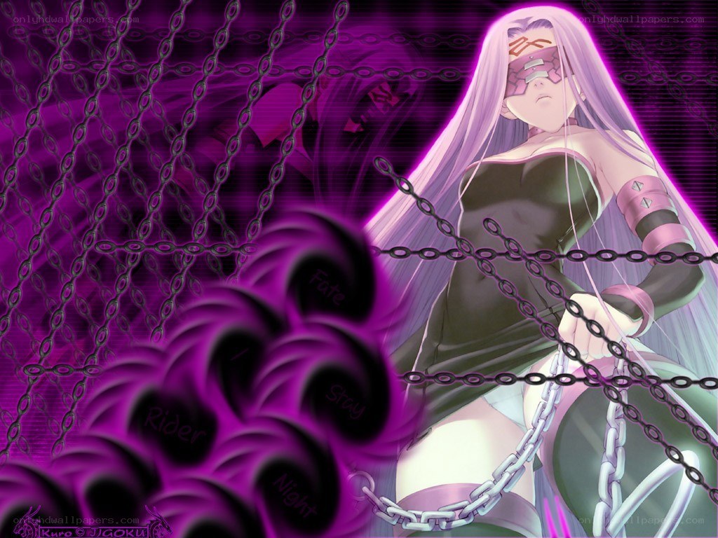 Anime character with chains