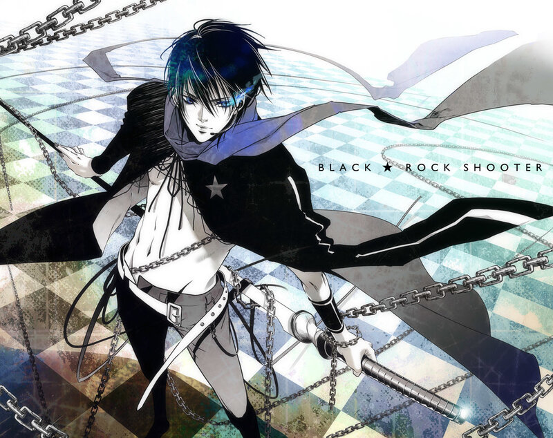 Anime character with chains