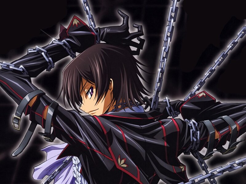Anime character with chains