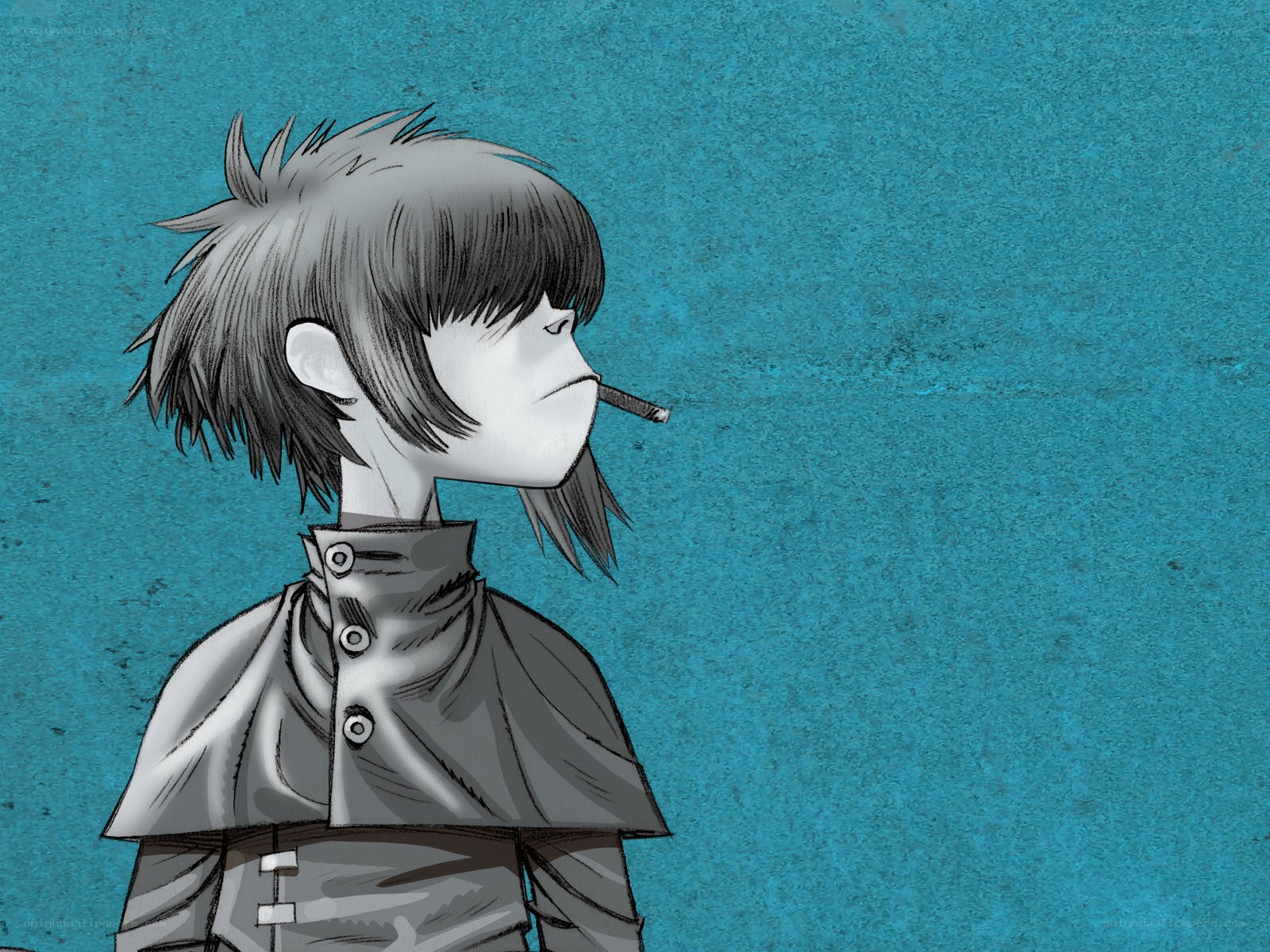 anime character with cigarette