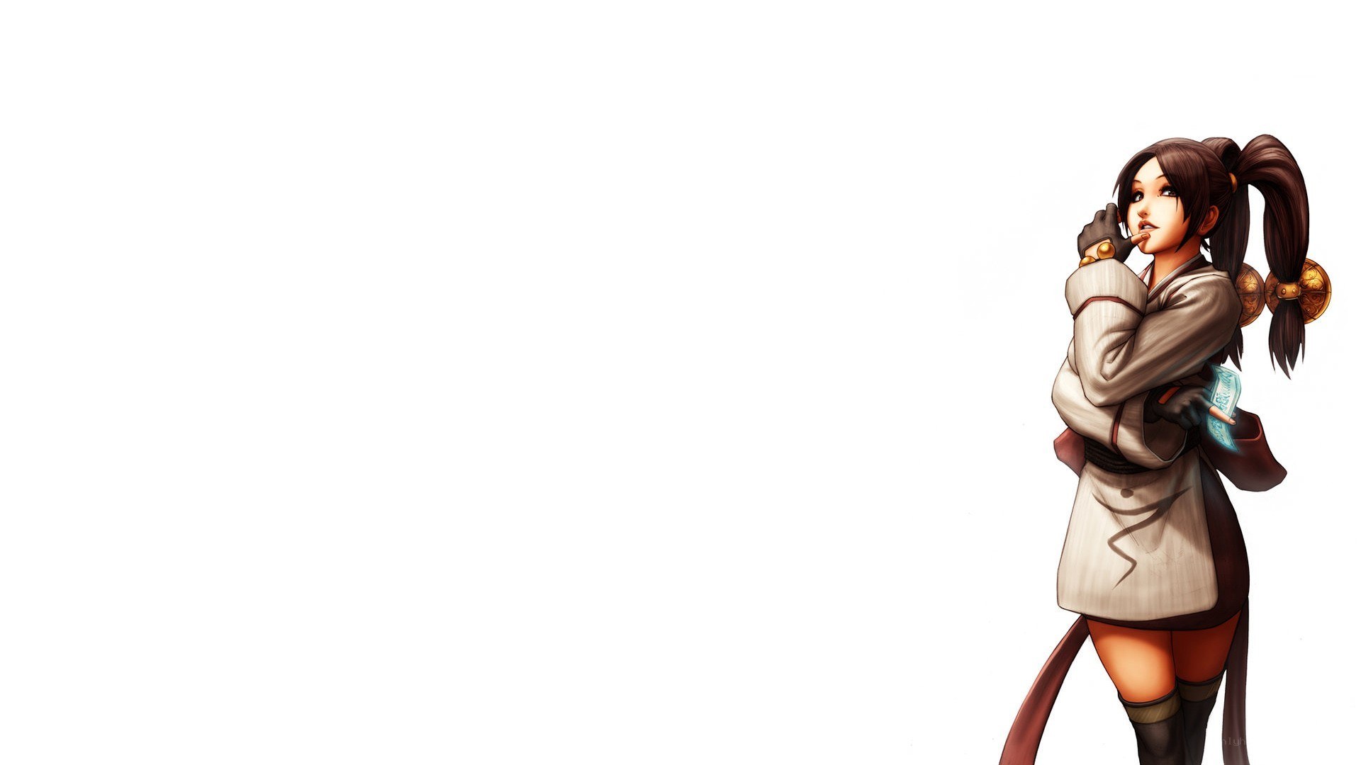 anime character with cigarette