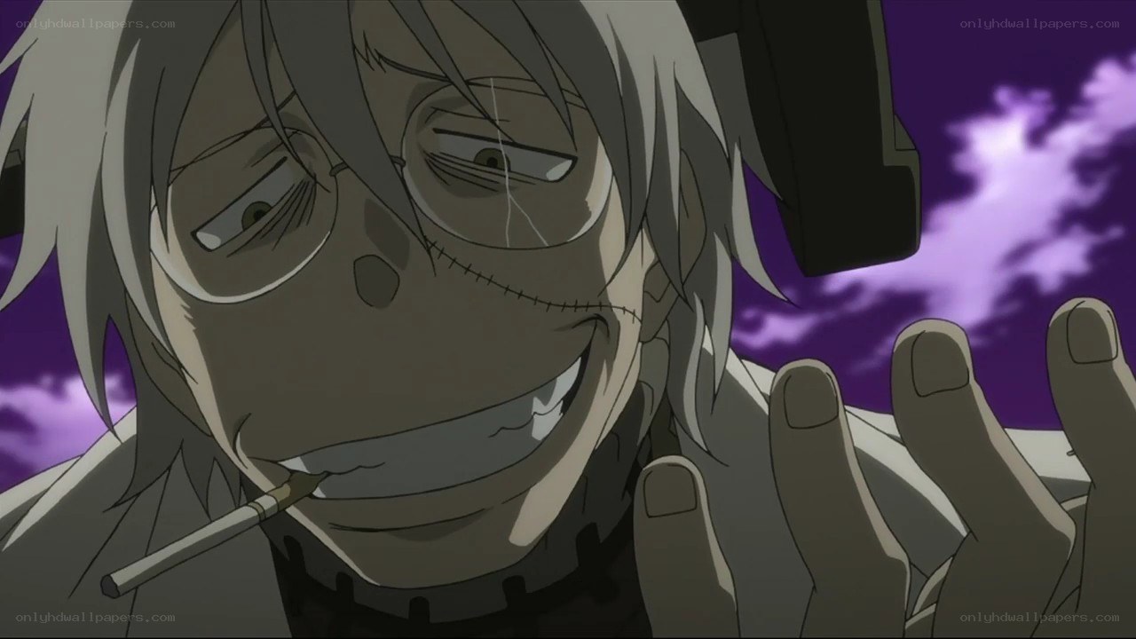 anime character with cigarette