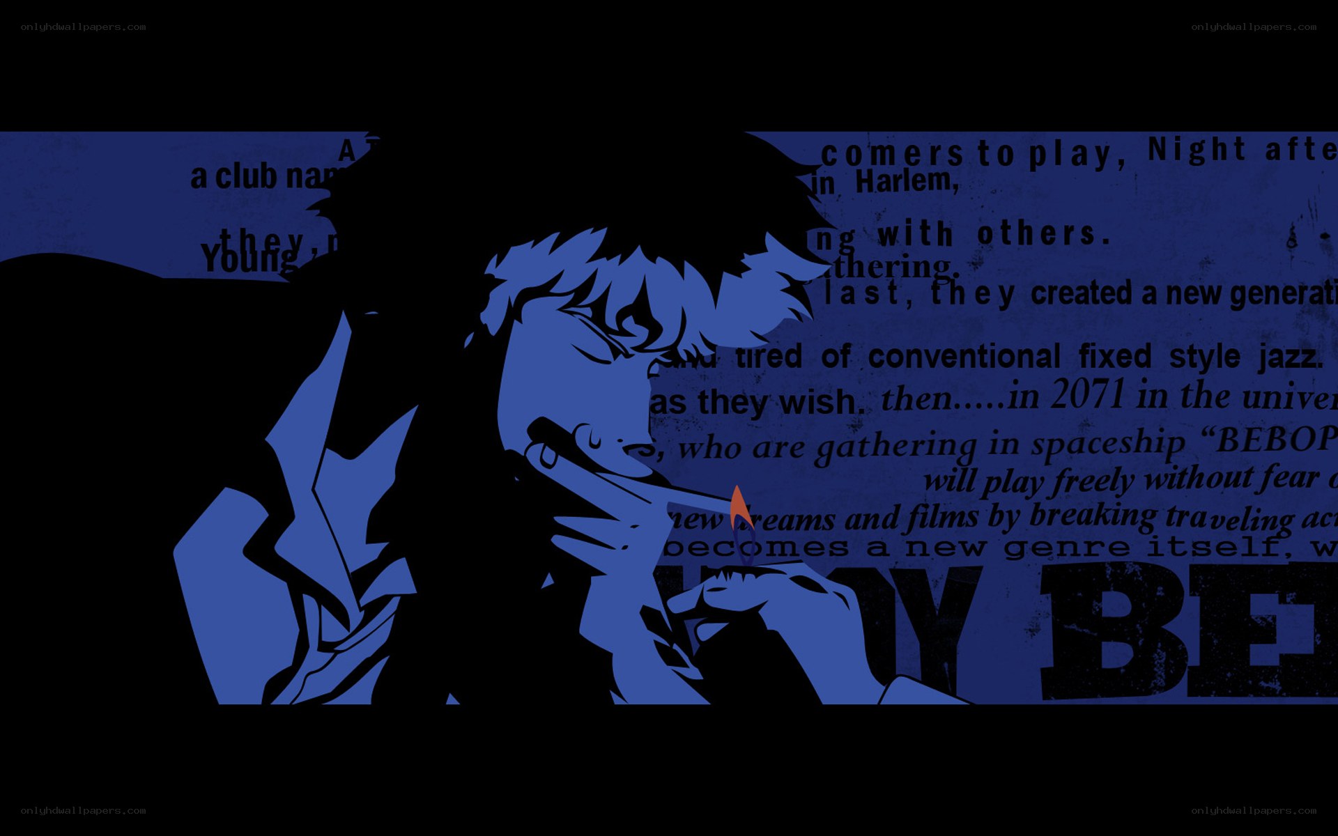 anime character with cigarette