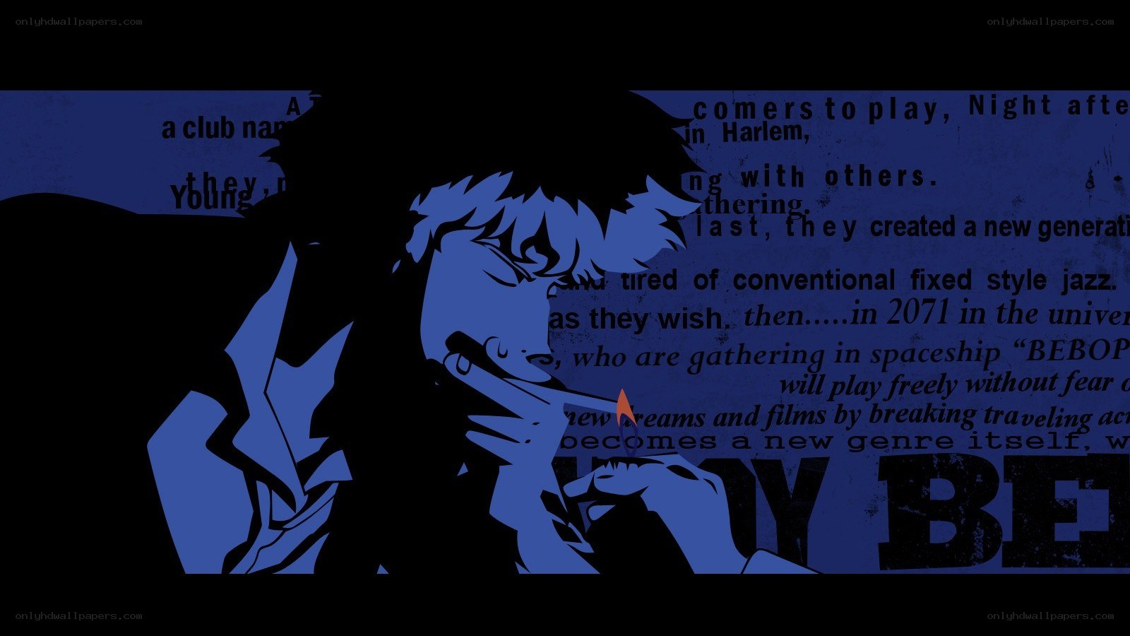 anime character with cigarette