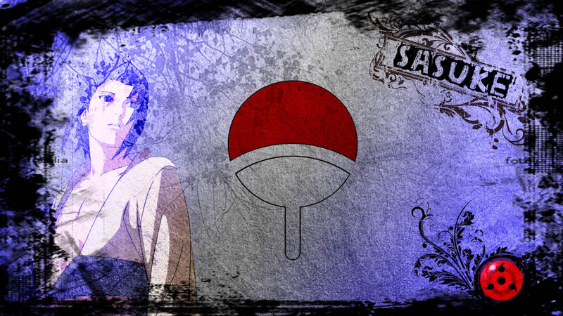 Anime Character with Clan Symbol