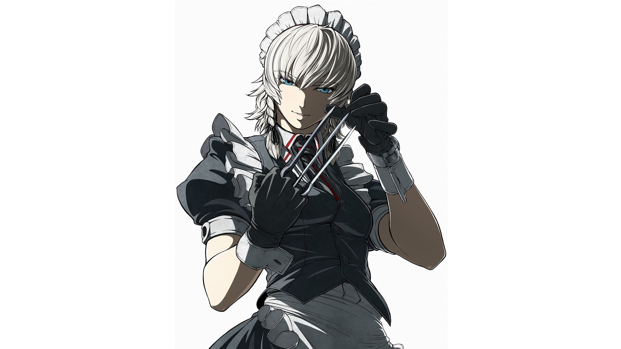 anime character with claws