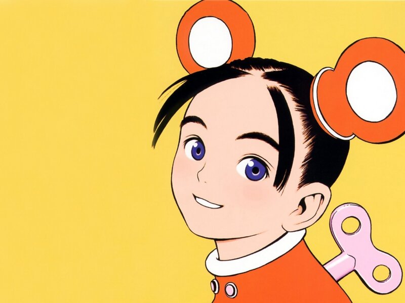 Anime Character with Clockwork Ears