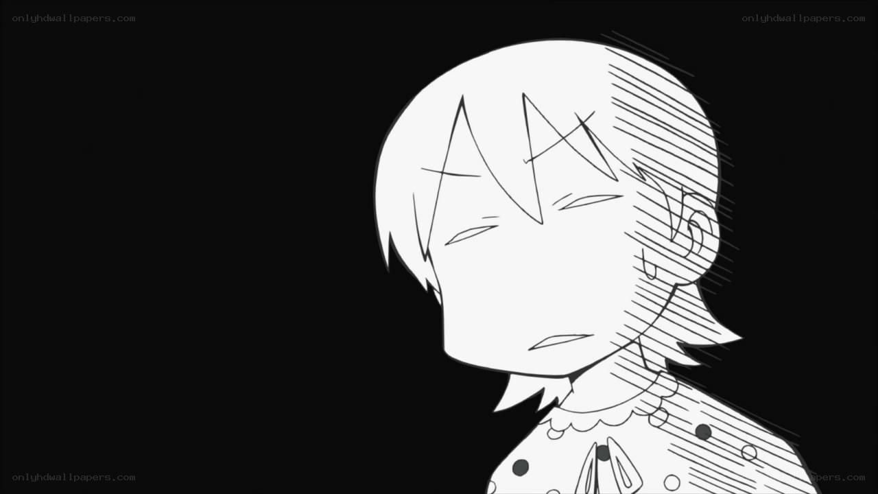 anime character with closed eyes
