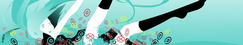 anime character with colorful symbols