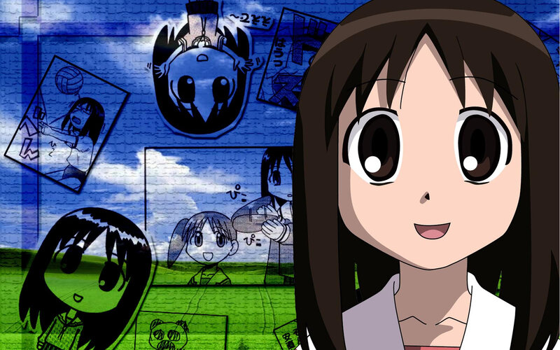 anime character with comic panels