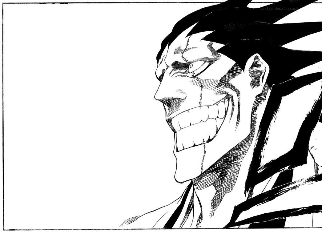 anime character with cracked face