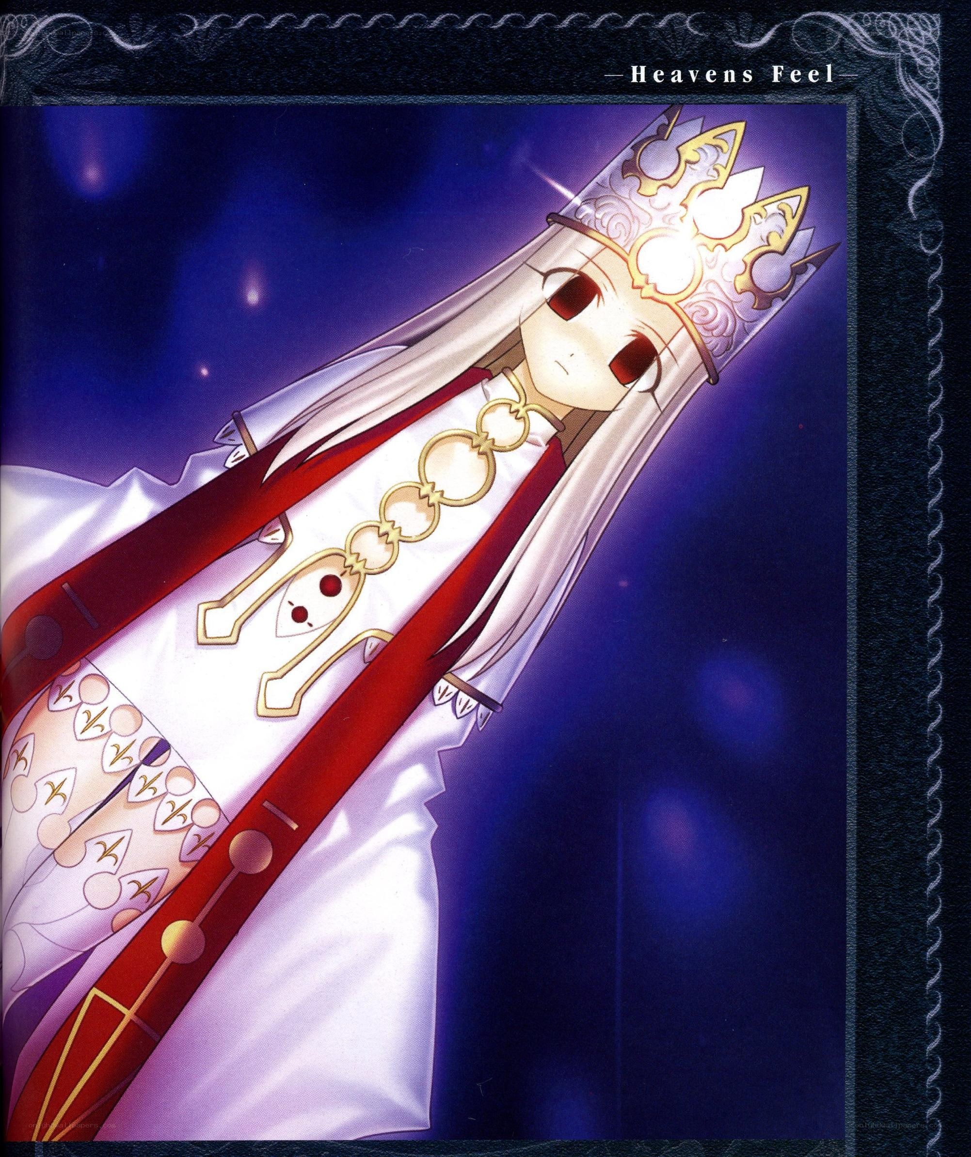 Anime character with crown