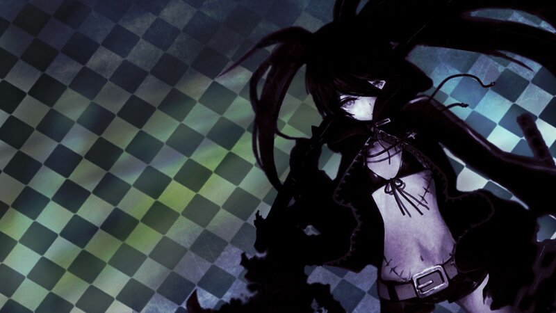 anime character with dark hair