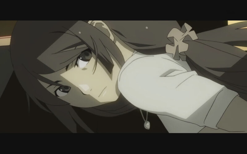 anime character with dark hair