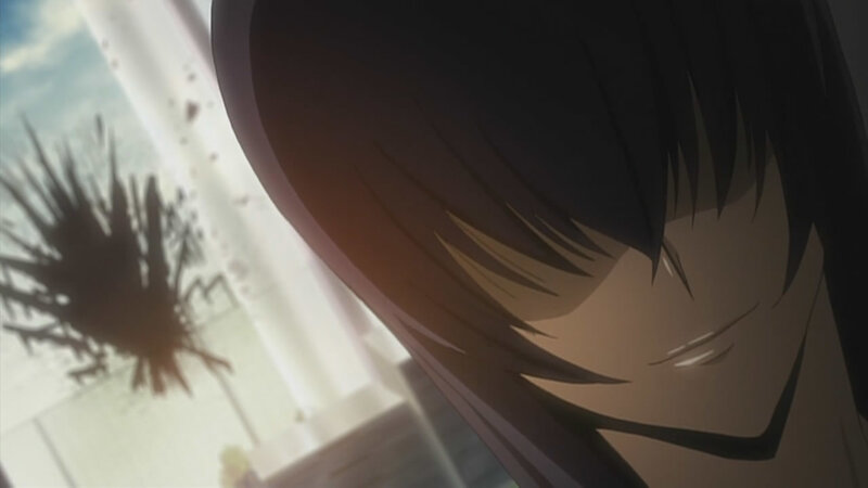 Anime Character with Dark Hair — Black, Dramatic