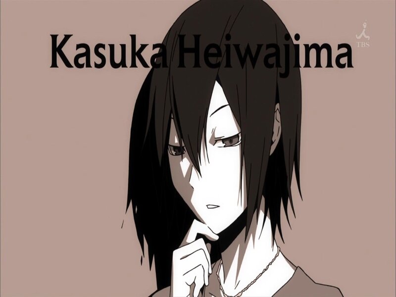 Anime Character with Dark Hair — Brown, Neutral