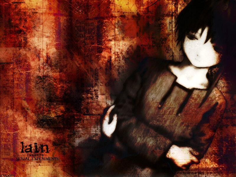 anime character with distressed background