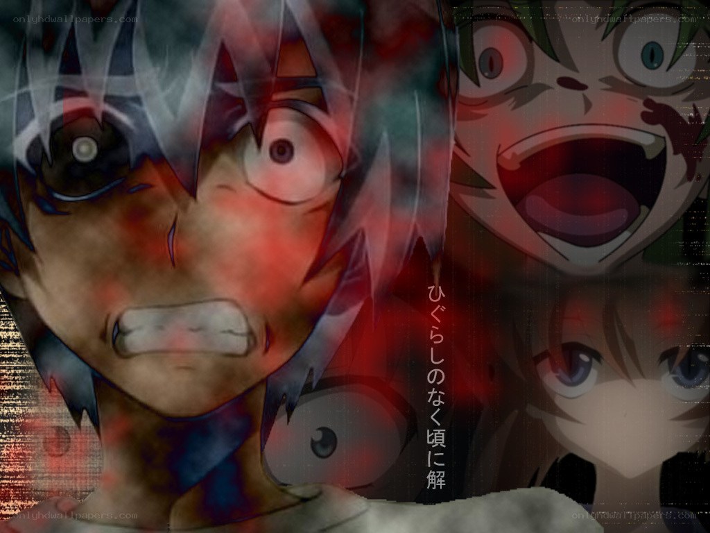Anime character with distressed expression