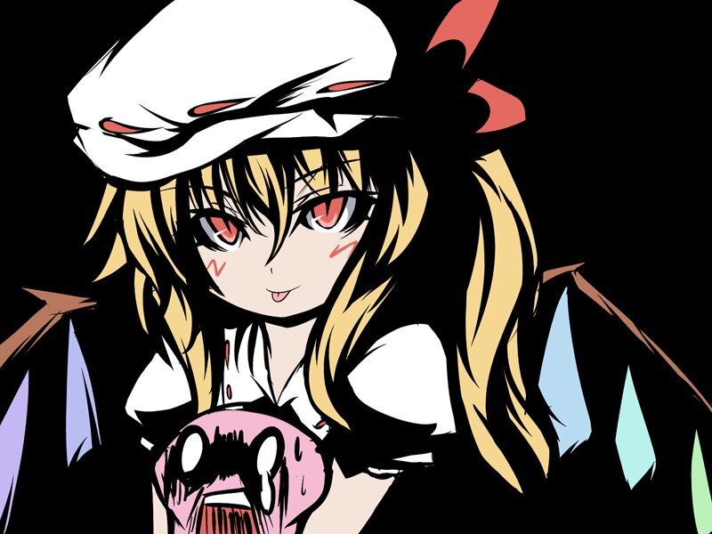 anime character with doll