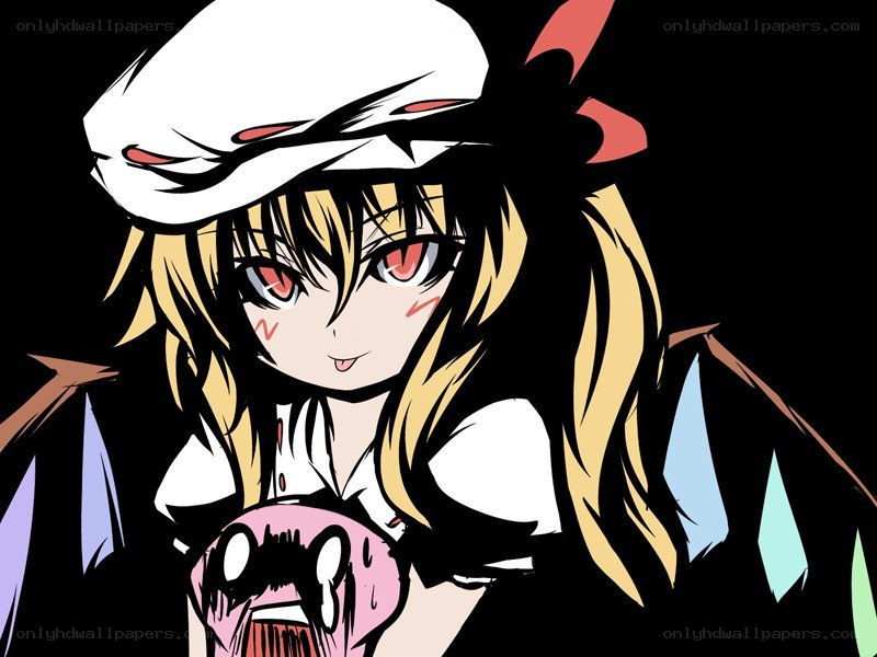 anime character with doll