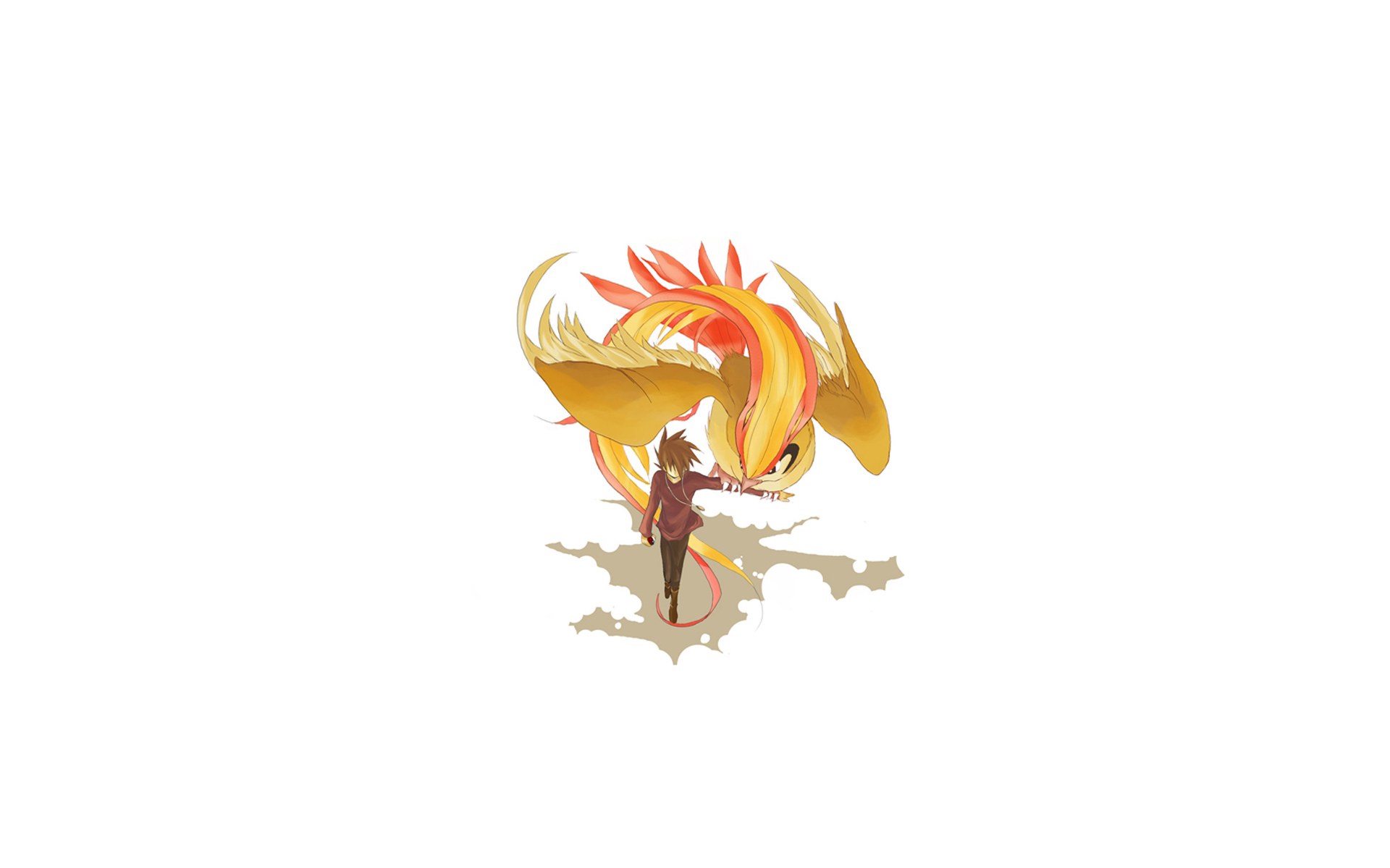 anime character with dragon