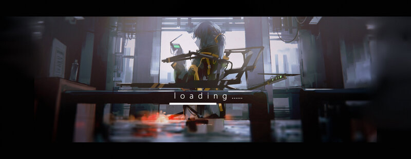 Anime Character with Drone