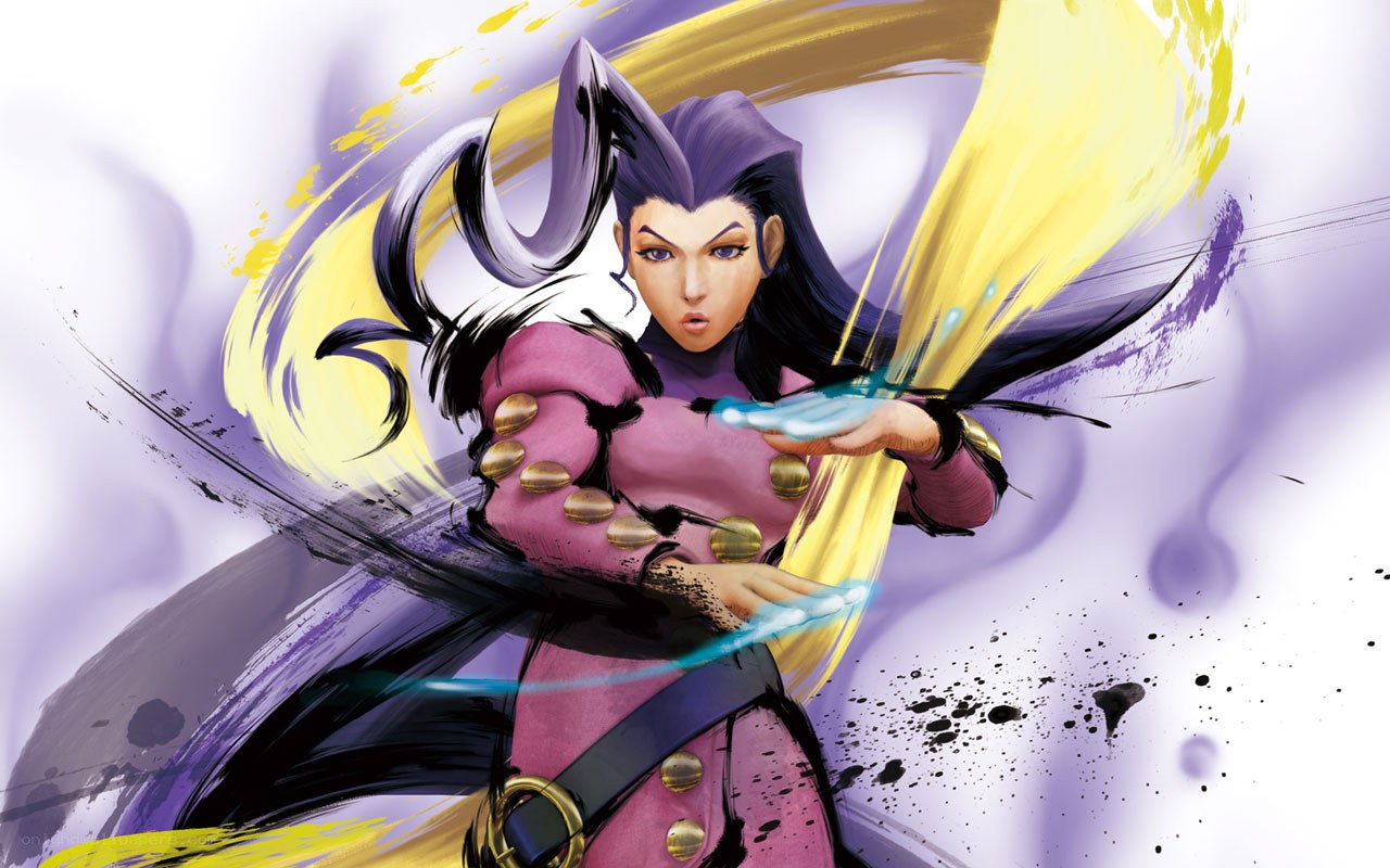 anime character with energy attack