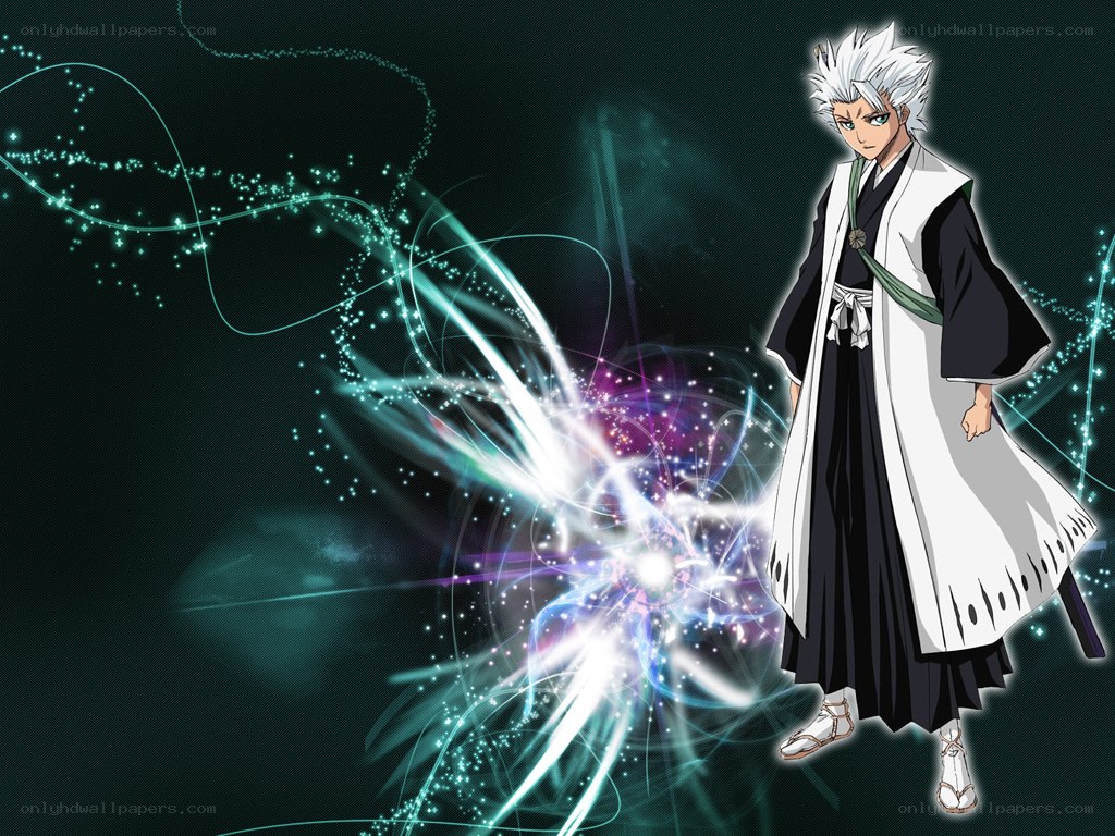 anime character with energy effects