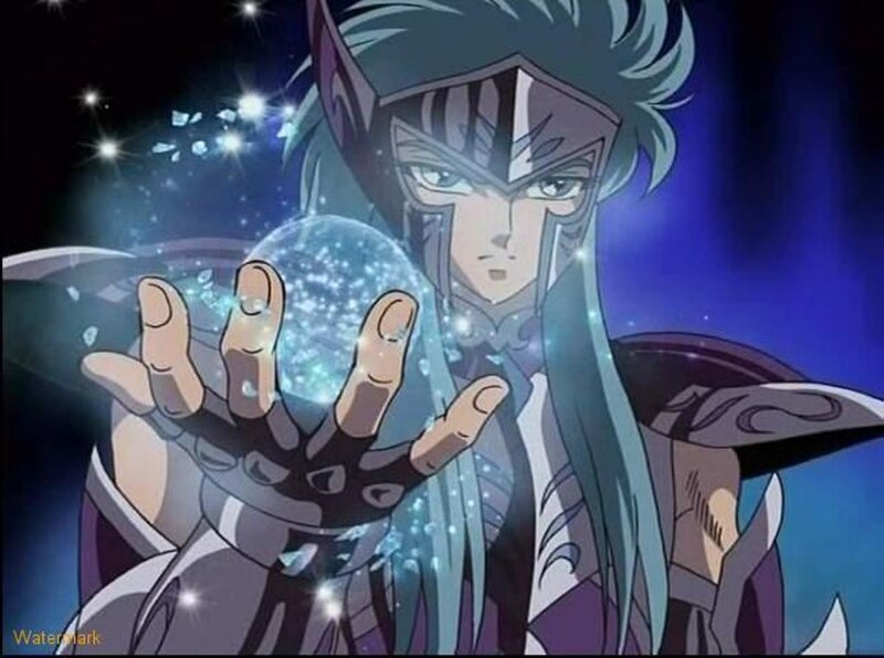 anime character with energy sphere