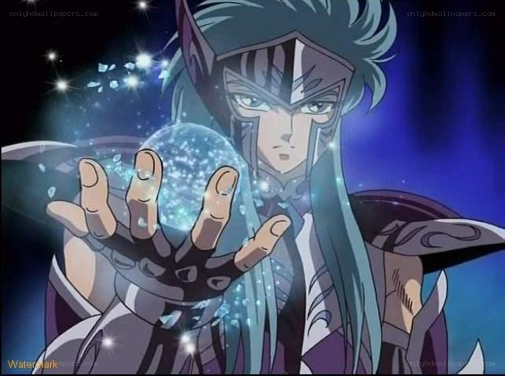 anime character with energy sphere